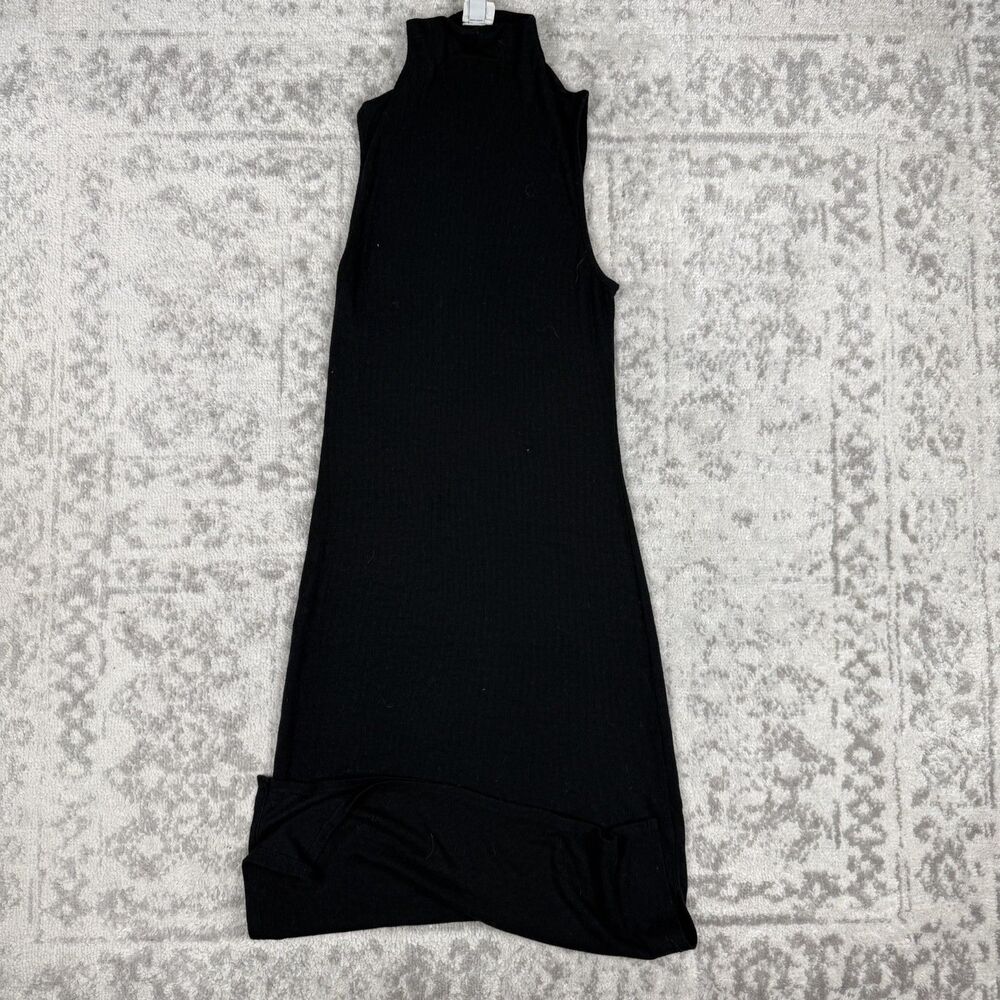 A New Day Women's Sleeveless Maxi Side Slit High Neck Turtleneck Dress Size XS